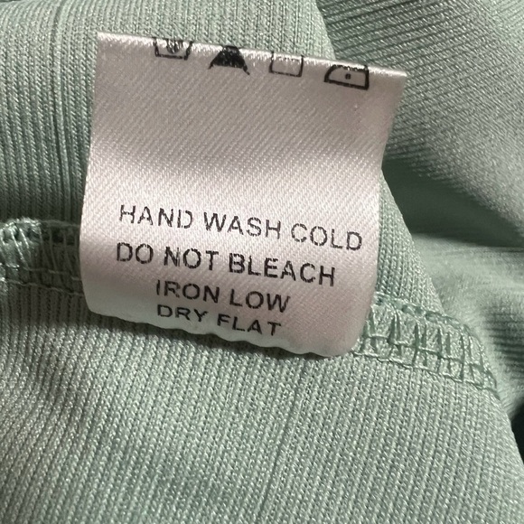 NWT Haute Monde Bodycon Mint Green Dress w/ Built In Bra, Hidden Zipper, Size XL - Picture 4 of 10